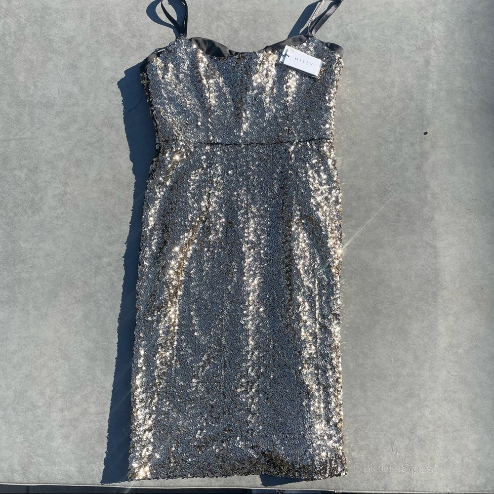 NWT Milly Sequin Dress